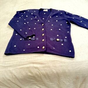 Susan Bristol vintage women cardigan
